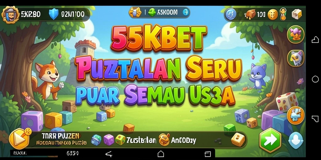 Tampilan gameplay 55KBET dengan tantangan Puzzle yang mengasyikkan.