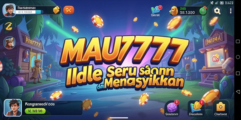 Tampilan gameplay seru MAU777 dalam genre Idle yang menarik.
