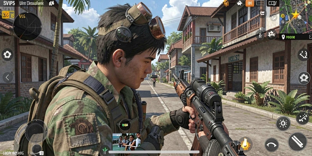 Tampilan gameplay menarik dalam SVIP5 yang menyoroti simulasi interaksi pengguna.