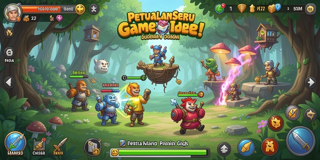 Screenshot T6 menampilkan karakter dalam aksi dalam gameplay Idle yang menarik.