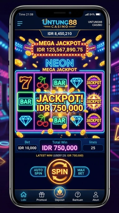 Tampilan antarmuka Pusat Unduh untung88 yang intuitif.
